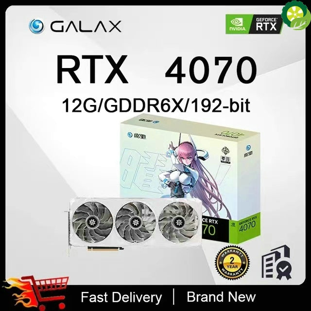 GeForce RTX 4070 BOOMSTAR OC  GDDR6X ARGB 12VHPWR 12GB PCIE4.0 192bit  8PIN GAMING DLSS 3.0 Graphics card TIANTIAN LIFE Market Place