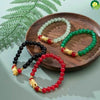 2024 Dragon Year Zodiac Beads Unisex Lucky Red Handwoven Rope Bracelet