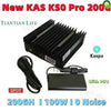 In Stock Ship in 24 Hours New KS0 Pro 200Gh/S 65W KAS Miner With PSU Kaspa Asic Mining High Profitable KAS Mute Miner