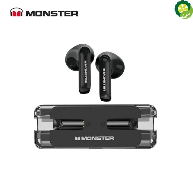 Monster Original XKT08 Gaming Headphones Ture Wireless Bluetooth Earphones 5.3  Low Latency Noise Reduction Earbuds Headset TIANTIAN LIFE Market Place