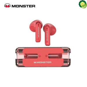 Monster Original XKT08 Gaming Headphones Ture Wireless Bluetooth Earphones 5.3  Low Latency Noise Reduction Earbuds Headset TIANTIAN LIFE Market Place