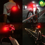 Usb Chargeable Mini LED Bicycle Tail Light Waterproof IPx8 Safety Warning Cycling Light suitable for Helmet Backpack Lamp TIANTIAN LIFE Market Place