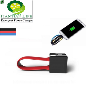 Mini Portable Magnetic AA/AAA Battery Powered Micro USB Emergency Phone Charger for Samsung Android Mobile Phone TIANTIAN LIFE