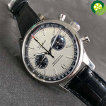 Limited Edition-Chronograph Mechanical Seagull Movement st1901 Swan neck Sapphire Crystal Steel Metal bracelet Watches TIANTIAN LIFE Market Place