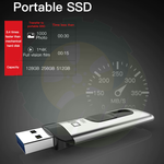 External SSD USB3.1 USB3.0 128GB 256GB  Hard Drive Portable Solid State Drive TIANTIAN LIFE
