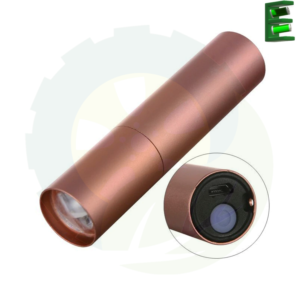 Super Bright Mini Light 3 Modes USB Rechargeable Mini Flashlight with Build in 14500 Battery TIANTIAN LIFE