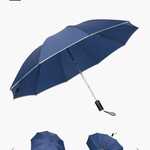 Automatic Reverse Umbrella Windproof Led Luminous Folding Business Strong Umbrella Rain Men Car Umbrella TIANTIAN LIFE