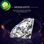 Real 100% Loose Gemstones Moissanite Diamond 1.0ct 6.5mm D Color VVS1 Stone Round For Ring Jewelry With GRA Certificate TIANTIAN LIFE