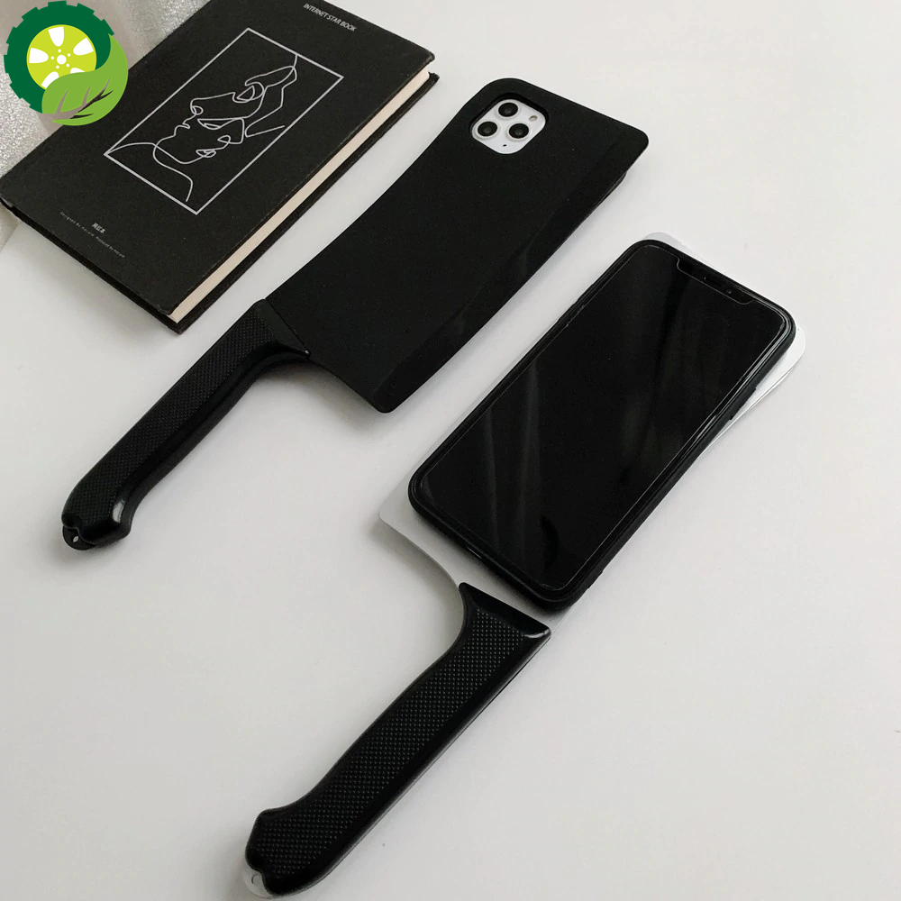 Interesting 3D cool kitchen knife Shape Phone Case For iPhone X XS XR xsmax 11 11promax 7 8 8plus SE2020 TIANTIAN LIFE
