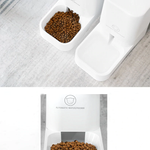 Automatic Feeder for Pet Dog Cat Water Dispenser Fountain Plastic Safety 2.1kg/3.8L TIANTIAN LIFE