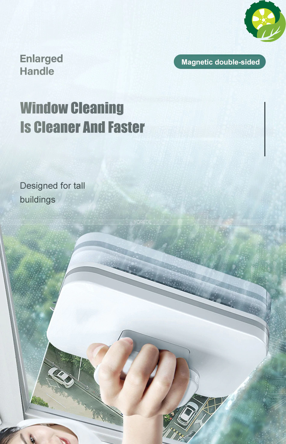 Magnetic Glass Wiper Wash Window Magnets Double Side Cleaning Brush Magnetic Brush For Washing Windows Home Cleaning Tool TIANTIAN LIFE Market Place
