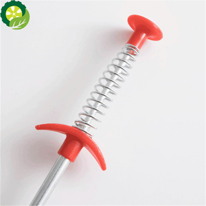 61.5cm Flexible Sink Claw Pick Up Kitchen Cleaning Tools Pipeline Dredge Sink Hair Brush Cleaner Bend Sink Tool With Spring Grip TIANTIAN LIFE Market Place