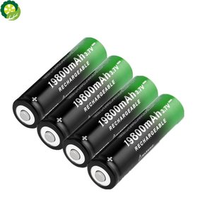 20 PCS New 18650 Li-Ion battery 19800mAh rechargeable battery 3.7V for LED flashlight flashlight or electronic devices battery TIANTIAN LIFE Market Place