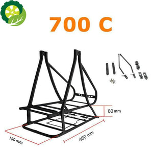 Adjustable 20/24/29 26inch 700C /28 Bike Rear Rack Double Layer Electric Bike Battery Carrier Luggage Rack Bicycle Accessories TIANTIAN LIFE Market Place