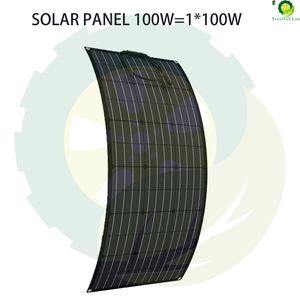 Solar Panel 300w 200w 100w 400w Flexible ETFE PET Photatic PV Monocrystalline Cell 12V 24V Battery Charger 1000w Home System Kit TIANTIAN LIFE Market Place