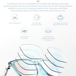 TTL Smart glasses intelligente Android Bluetooth 5.0 AI Eyewear TWS Wireless Music Earphones Anti-blue Polarized lens Sunglasses TIANTIAN LIFE Market Place