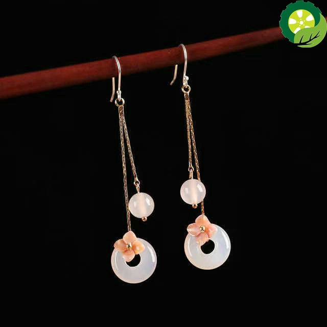 Vintage Chinese Style Earrings Accessories Ear Hook Decor for Hanfu Women Girl TIANTIAN LIFE Market Place