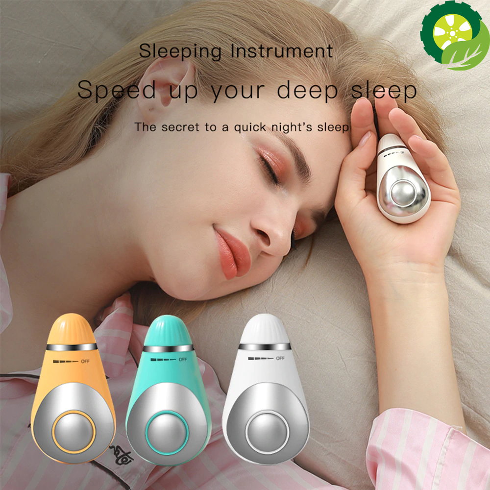 USB Charging Microcurrent Sleep Holding Instrument Pressure Relief Sleep Device Hypnosis instrument Massager and Relax Sleep Aid TIANTIAN LIFE Market Place