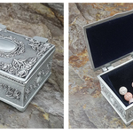 Retro Metal Jewelry Box Vintage Flower Carved Home Decor Trinket Case Ring Bracelet Pendant Storage TIANTIAN LIFE Market Place