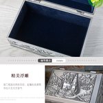 Classical Metal Jewelry Box Vintage Design Childlike Carriage Countryside View Necklace Earrings Rings Storage TIANTIAN LIFE Market Place