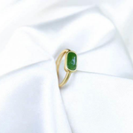 Natural Hetian jade opening adjustable ring fresh and elegant, compact and exquisite charm silver jewelry TIANTIAN LIFE Market Place