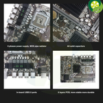 X58 Motherboard Set DIY Build Computer Xeon CPU X5675 3.06GHz CPU Cooler 16G RAM 2*8G REG ECC Video Card GTX750Ti 2G TIANTIAN LIFE Market Place