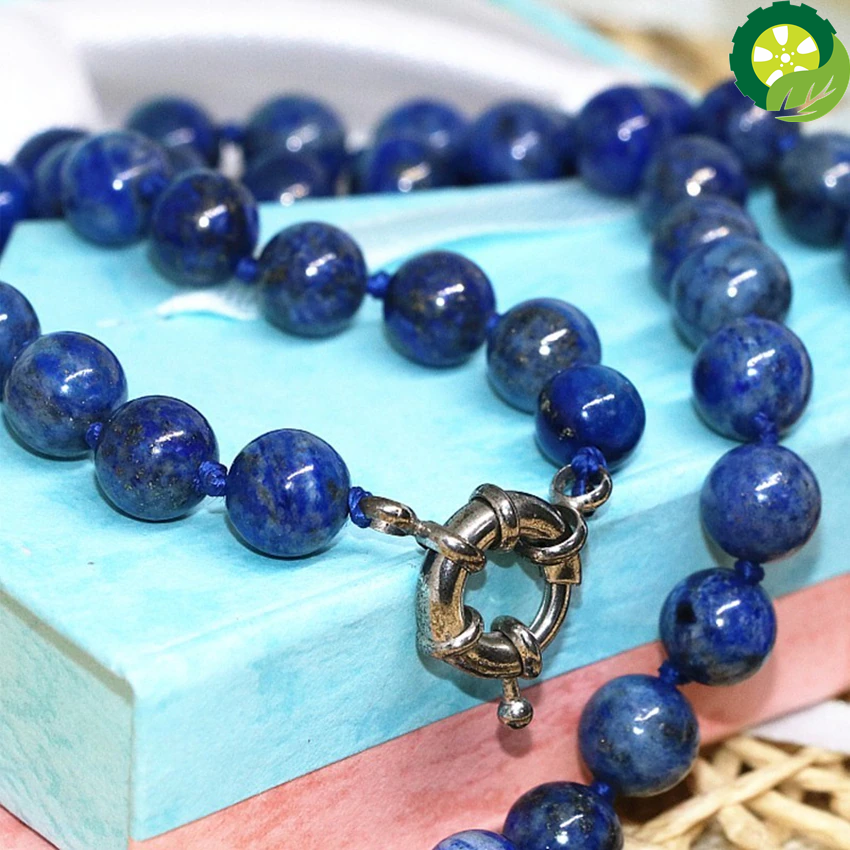 natural lapis lazuli beads 6mm 8mm 10mm 12mm 14mm diy necklace elegant jewelry TIANTIAN LIFE Market Place