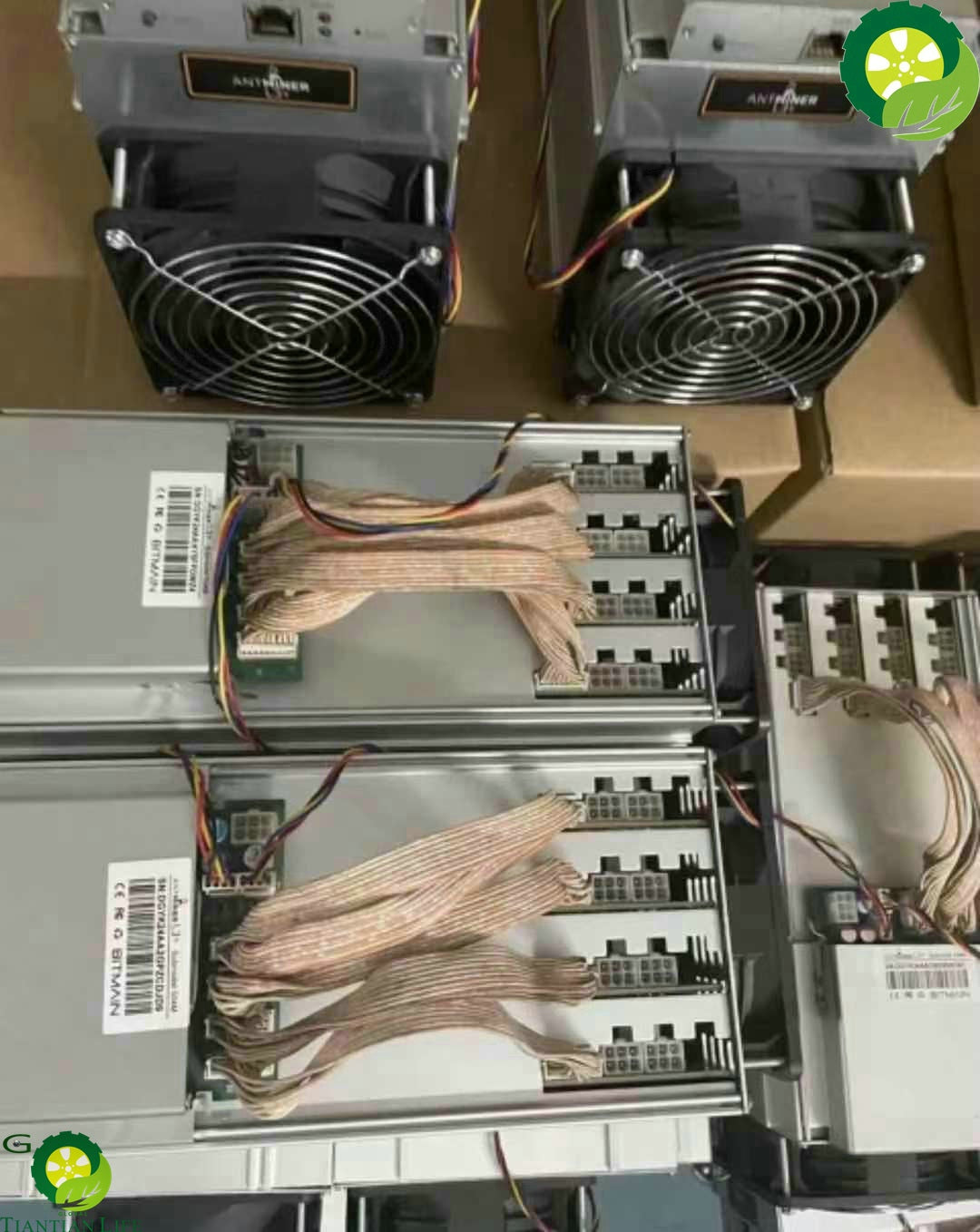 Bitmain Antminer L3+ with PSU Scrypt Asic used TIANTIAN LIFE Market Place
