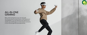 Oculus Quest 2 VR Glasses Advanced All-In-One Virtual Reality VR Headset Display Panoramic Somatosensory Game Consol 128GB/256GB TIANTIAN LIFE Market Place
