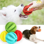 Pet Dog Toy Interactive Rubber Balls for Small Large Dogs Puppy Cat Chewing Toys Pet Tooth Cleaning Indestructible Dog Food Ball TIANTIAN LIFE Market Place