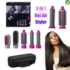 5 In 1 Electric Hair Dryer Brush Hot Air Styler Blow Negative Ions Dryer Comb Hair Curler Straightening Curling Styling Tool TIANTIAN LIFE Market Place