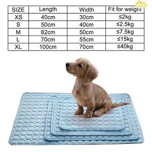 Washable Pet Mat Cooling Summer Pad Mat For Dogs Cat Blanket Sofa Breathable Pet Bed TIANTIAN LIFE Market Place