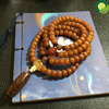 Natural 108 Beads Beeswax Buddhist Buddha Meditation Prayer Bead Mala Rosary Nine-eyed Agate Unisex Bracelet TIANTIAN LIFE Market Place