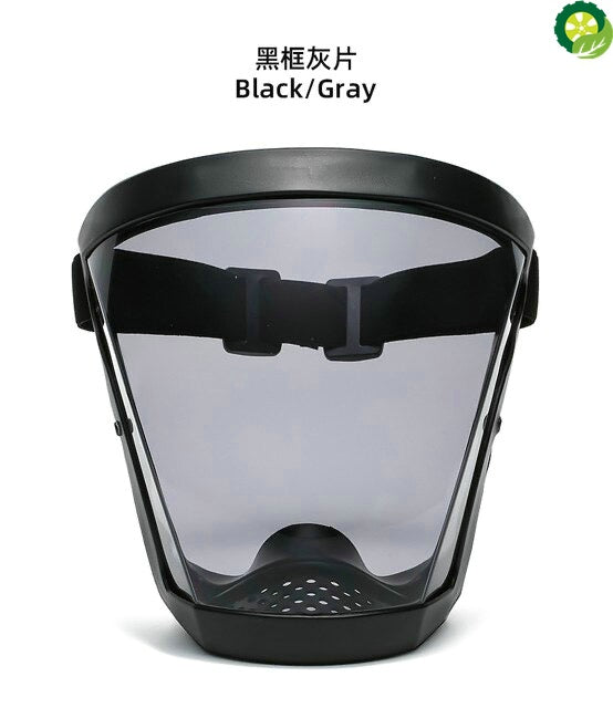 Full Face Transparent Shield Kitchen Home Outdoor Oil-splash Proof Eye Facial Anti-fog Head Cover Safety Glasses TIANTIAN LIFE Market Place
