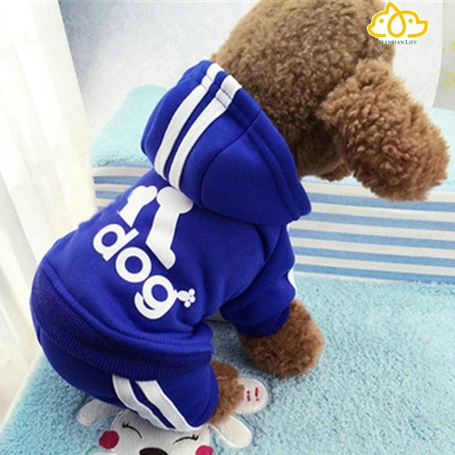 Cute Sweater Hoodie Winter Warm Pet Clothes TIANTIAN LIFE Market Place