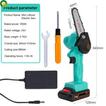 Mini Electric Saw Chainsaw 24V With Battery For Woodworking Garden Tools TIANTIAN LIFE Market Place