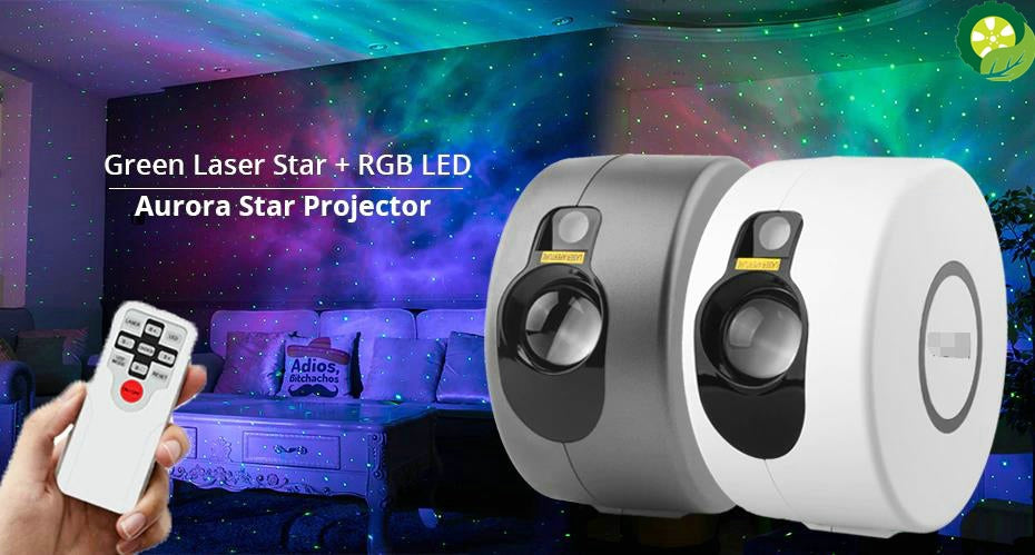 Remote Star Galaxy Laser Projector Starry Sky Stage Lighting Effect for Bedrooms Kids Room Party Night Holiday Wedding Lights TIANTIAN LIFE Market Place
