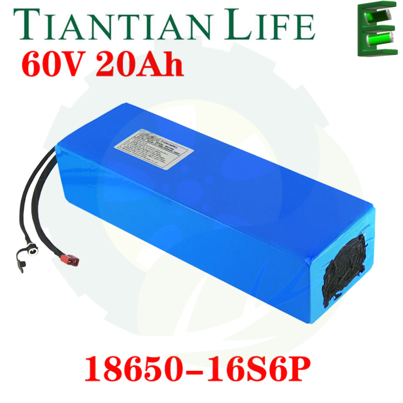 60V ebike battery 60V 20Ah lithium ion battery electric bicycle battery 60V 1500W TIANTIAN LIFE Market Place