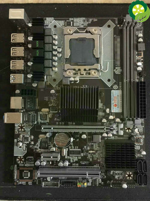 X58 Motherboard Set DIY Build Computer Xeon CPU X5675 3.06GHz CPU Cooler 16G RAM 2*8G REG ECC Video Card GTX750Ti 2G TIANTIAN LIFE Market Place
