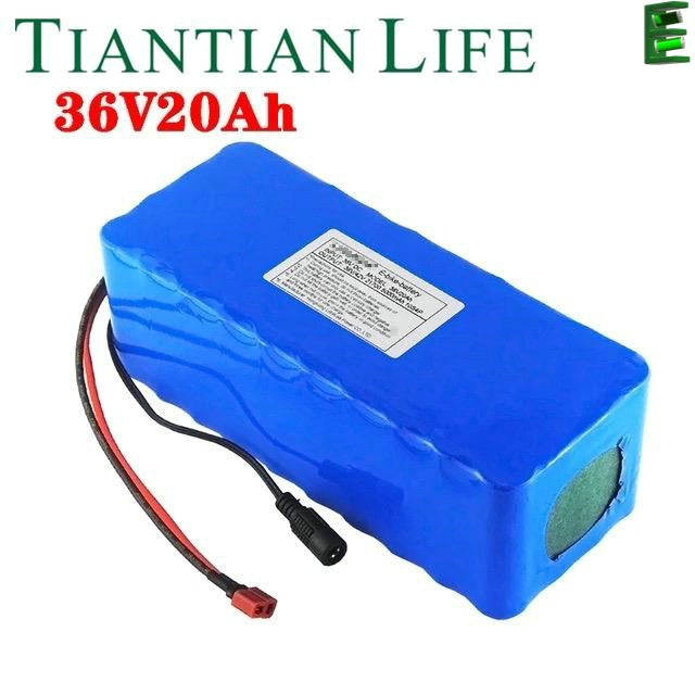36V 20Ah battery 21700 5000mah 10S4P battery pack 500W high power battery TIANTIAN LIFE Market Place