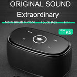 UPGRADED K5 Portable Bluetooth Speaker Wireless Stereo Soundbar Loudspeaker Hand Free with Mic Support TF Card AUX Music TIANTIAN LIFE