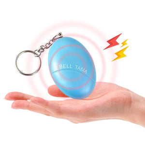 Self Defense Alarm 100dB Egg Shape Girl Women Security Protect Alert Personal Safety Scream Loud Keychain Emergency Alarm TIANTIAN LIFE Market Place