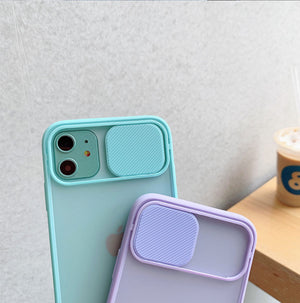 Camera Lens Protection Phone Case on For iPhone 11 12 Pro Max 8 7 6 6s Plus Xr XsMax X Xs SE 2020 12 Color Candy Soft Back Cover TIANTIAN LIFE Market Place