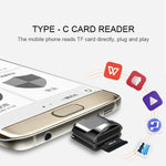 New USB 3.0 Type C To Micro-SD TF Adapter OTG Cardreader Mini Card Reader Smart Memory Card Reader  For Laptop Samsung Huawei TIANTIAN LIFE