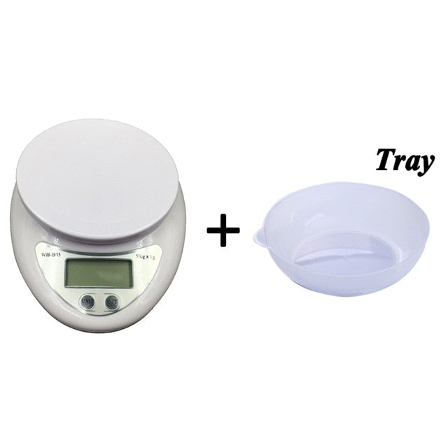 5kg/1g Portable Digital Scale LED Electronic Scales Postal Food Balance Measuring Weight Kitchen LED Electronic Scales TIANTIAN LIFE Market Place