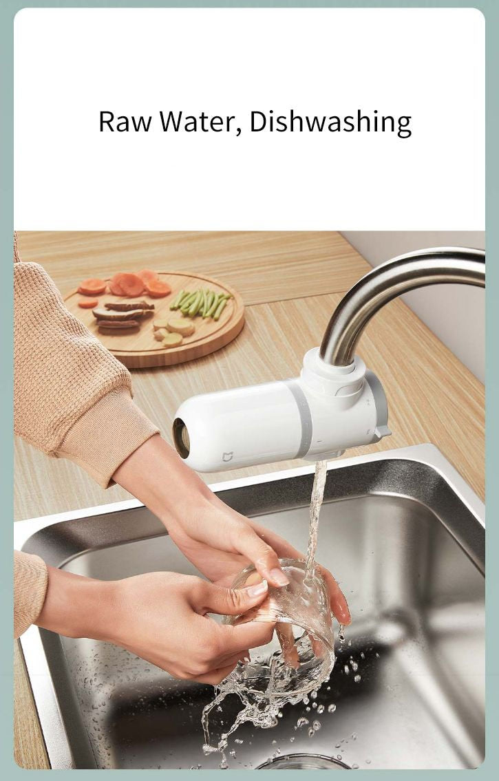 Xiaomi Water Faucet Purifiers Kitchen Faucet Percolator Water Filter Activated Carbon Filter Device Rust Bacteria Removal Tool TIANTIAN LIFE