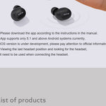 QCY T4 TWS Bluetooth V5.0 Sports Wireless Earphones APP customization 3D Stereo Headphones Mini in Ear Dual Microphone TIANTIAN LIFE