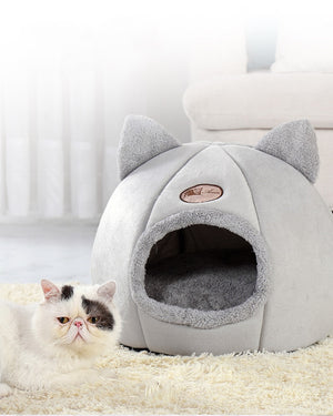 New Deep sleep comfort in winter cat bed little mat basket for cat‘s house  products pets tent cozy cave beds Indoor cama gato TIANTIAN LIFE Market Place