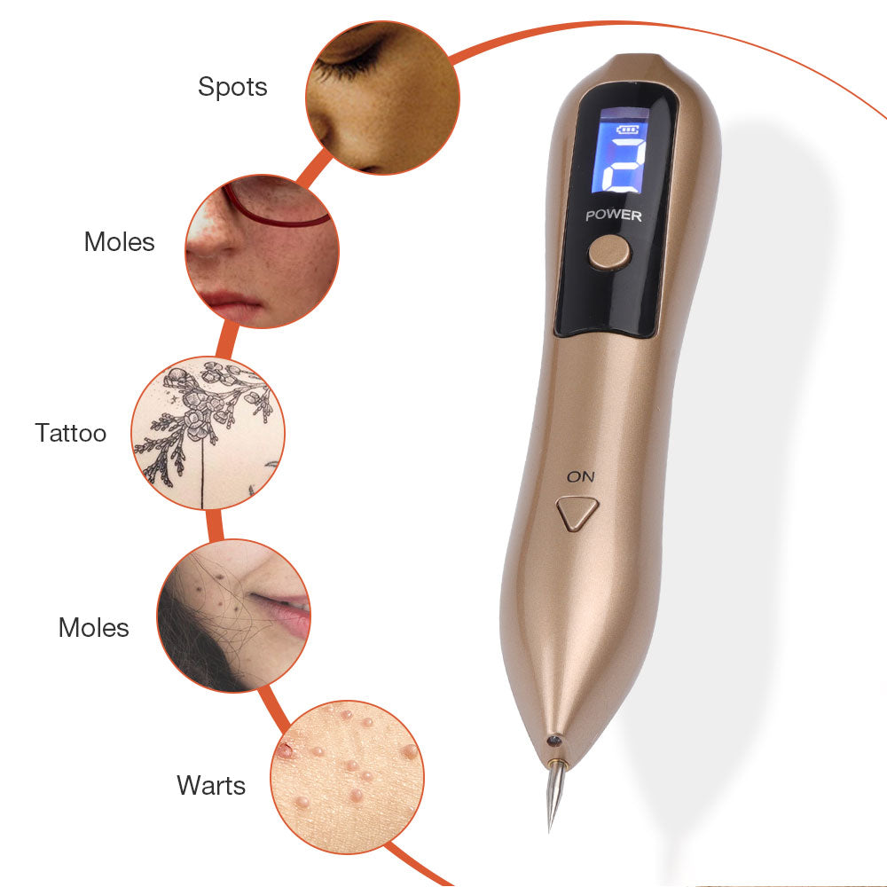 Laser Plasma Pen Freckle Remover Machine LCD Mole Removal Dark Spot Skin Wart Tag Tattoo Remover Tool TIANTIAN LIFE Market Place