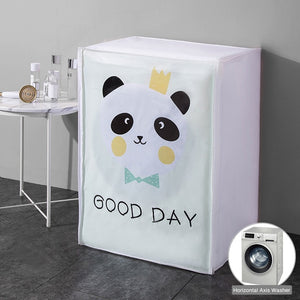 Drum Washing Machine Cover Dust Cover Clean Waterproof Dust Cover Front Loading Washing Machine Cover Household Goods TIANTIAN LIFE